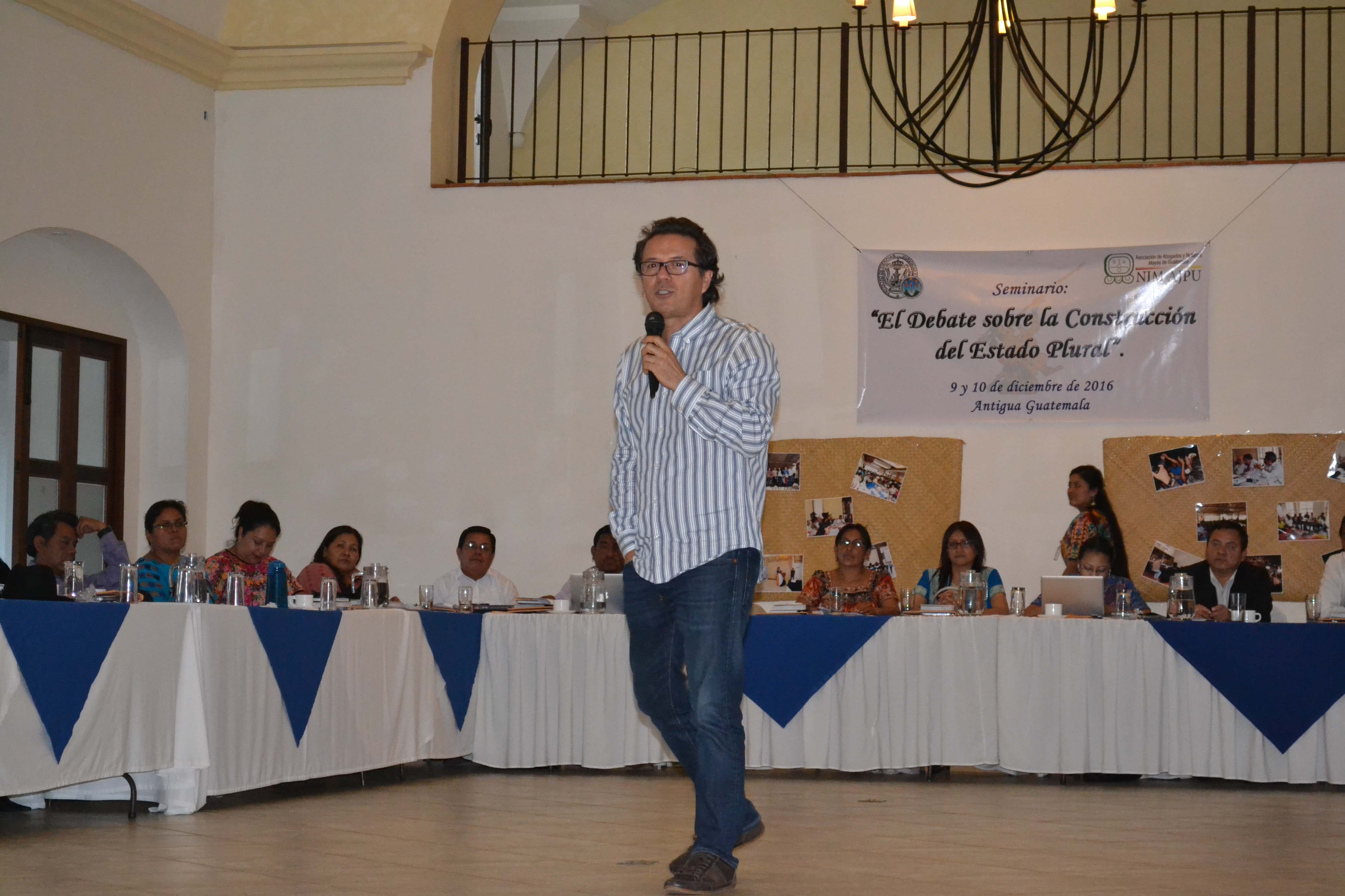 Seminario: «El Debate sobre la Construcción del Estado Plural Guatemalteco»