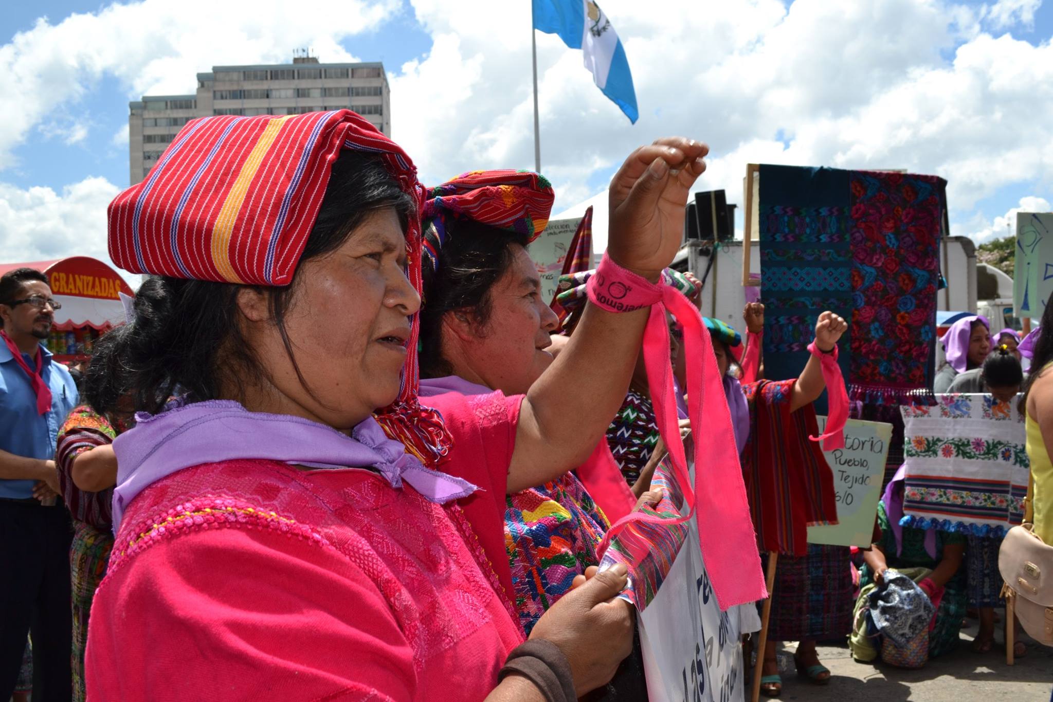 Manifestación pacífica por conmemoración del Día Internacional de la Mujer