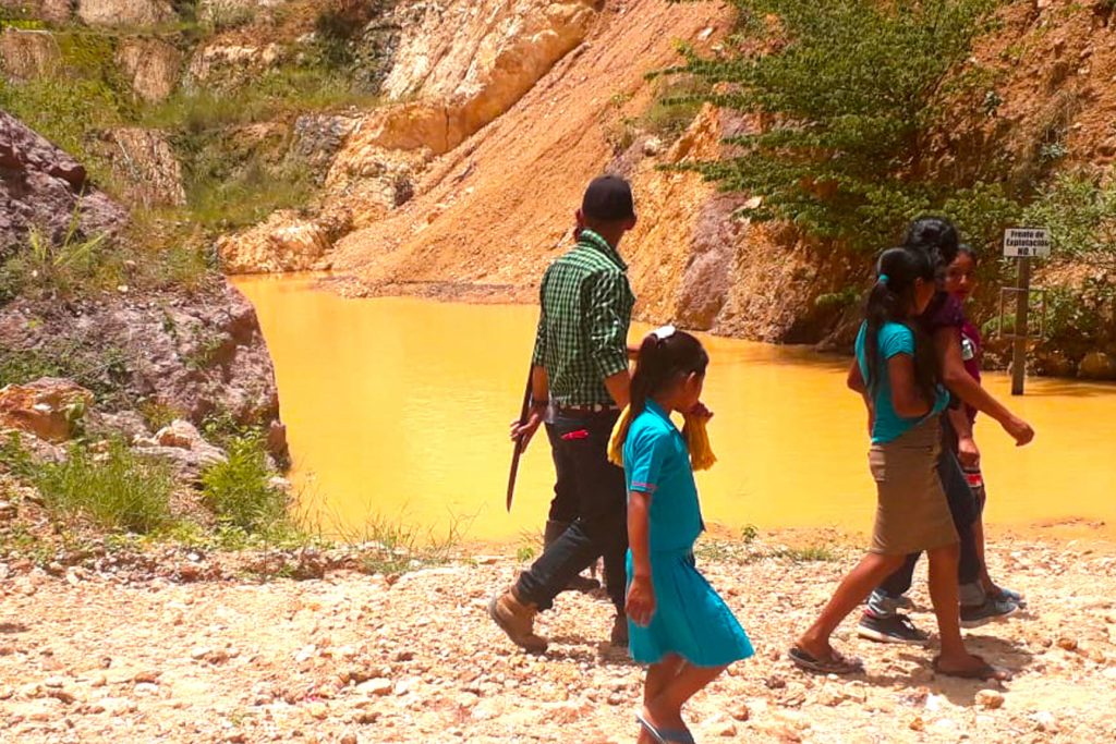 Crece hostigamiento de minera en Olopa Chiquimula, en medio de la crisis sanitaria del Covid-19