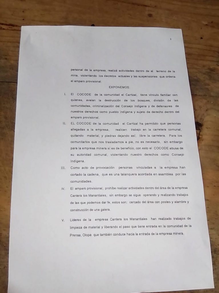 memorial consejo a la municipalidad 2