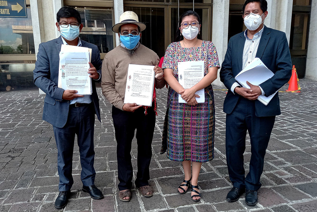 Presentan recurso de casación en defensa de autoridades ancestrales de Huehuetenango