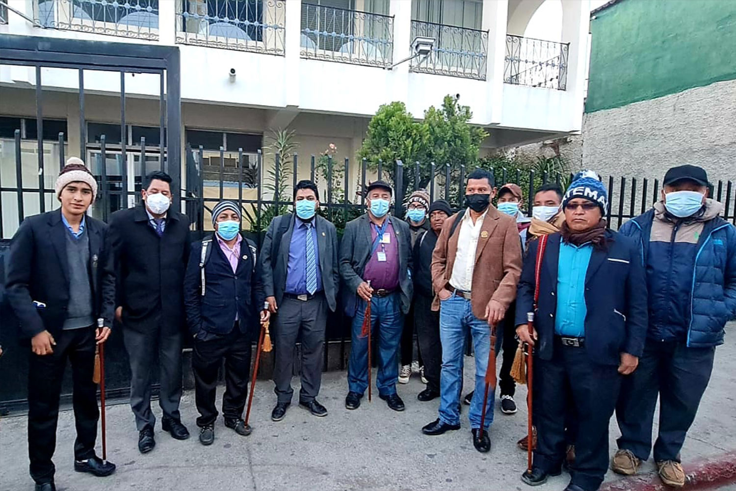 Criminalización: Tres autoridades indígenas de Totonicapán rinden primera declaración