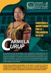 Carmela Curup, candidata a Magistrada por la Presidencia en la Corte de Constitucionalidad