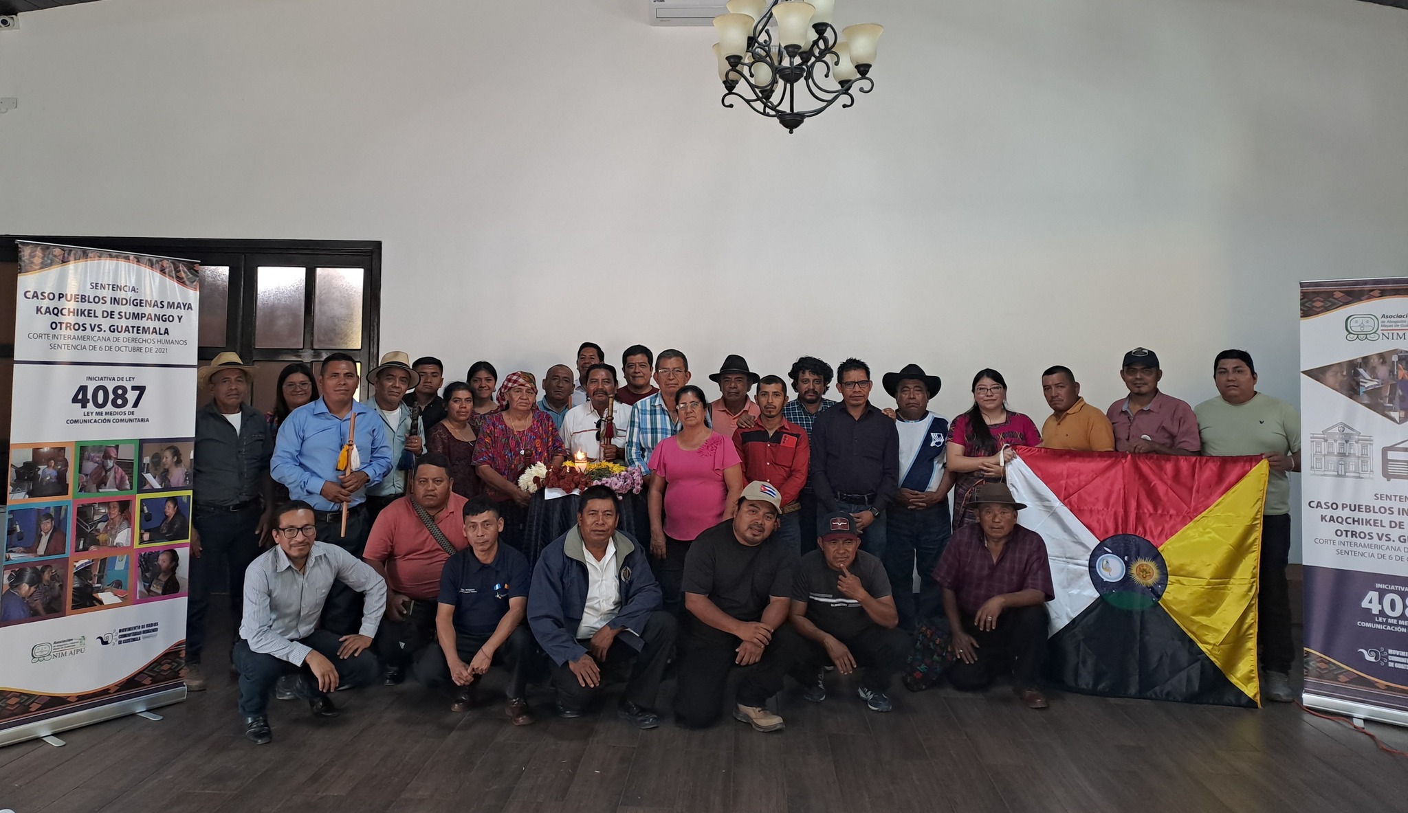 Primer encuentro regional de radios comunitarias y autoridades indígenas y ancestrales en Cobán