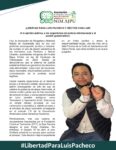 ¡LIBERTAD PARA LUIS PACHECO Y HÉCTOR CHACLÁN!